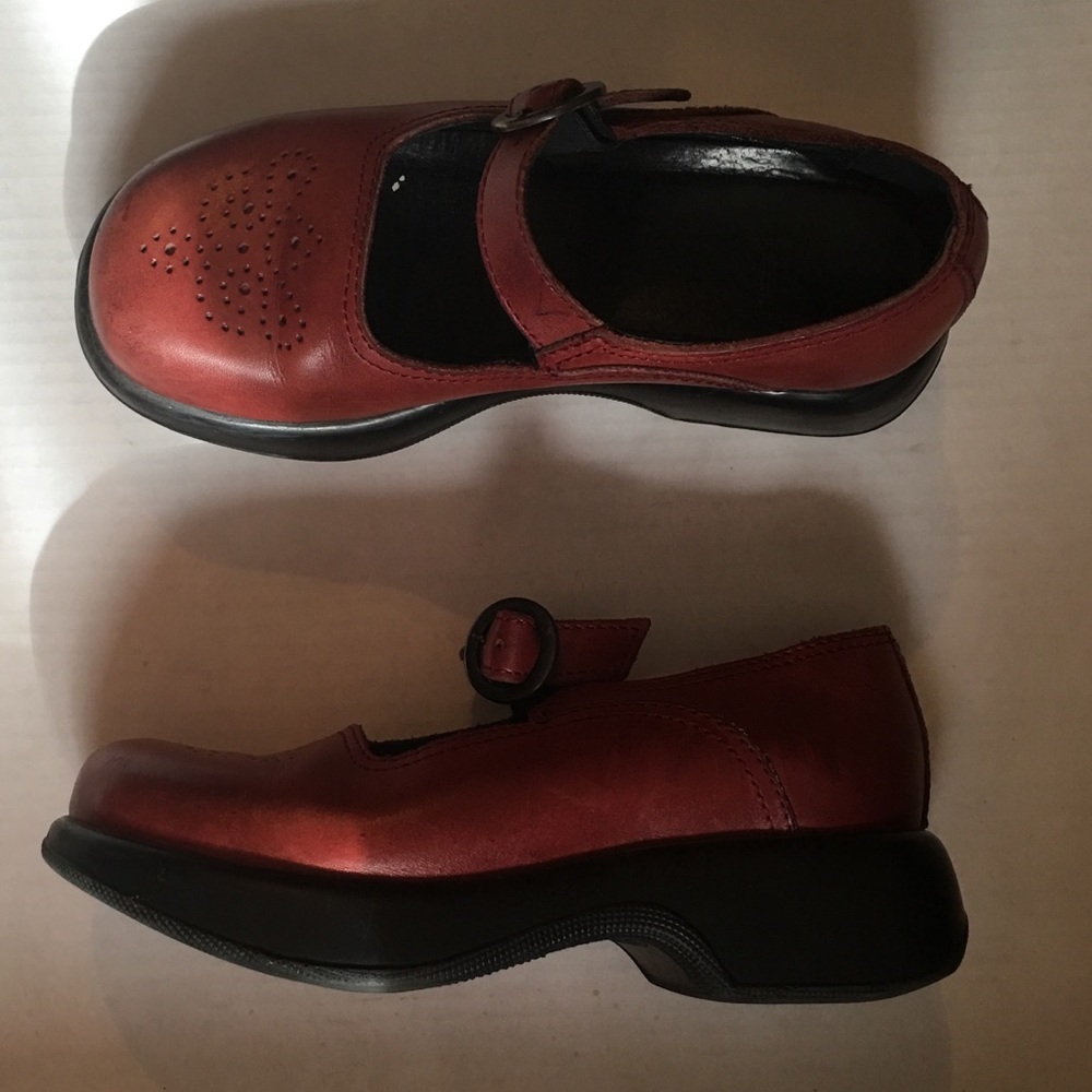 ❌SOLD❌• Red Nonslip Mary Janes Platform Shoes 36 - Picture 7 of 7